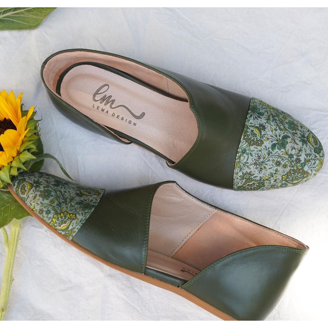 Narin Model Green Shoes