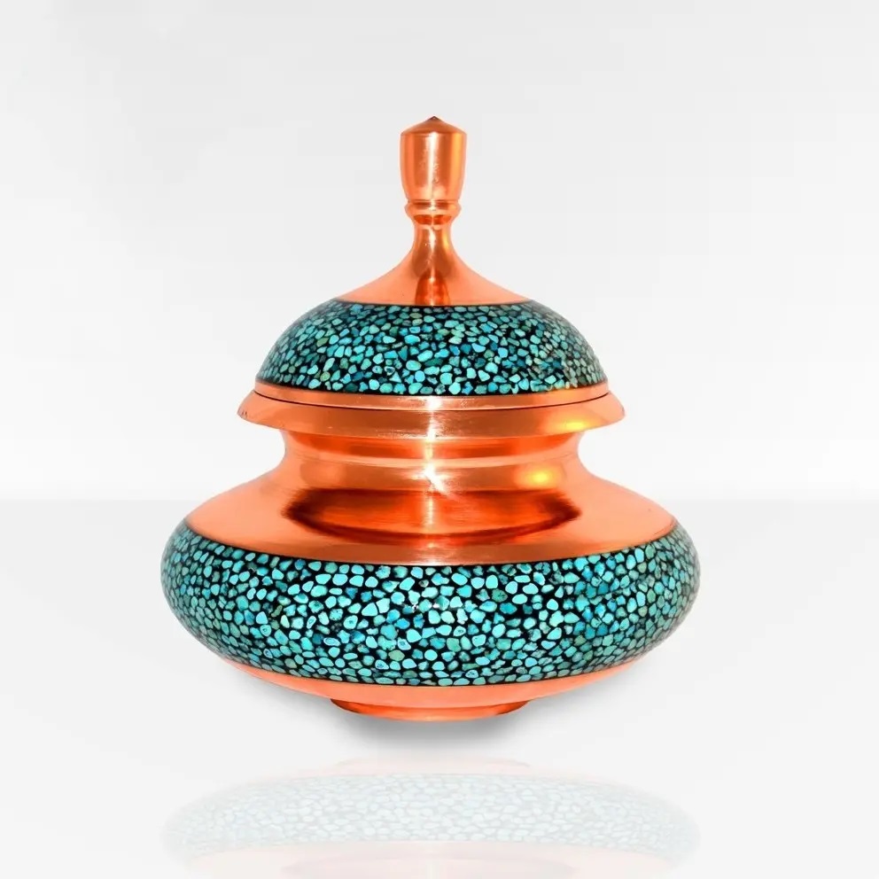 Imperial Model Turquoise Inlaying Candy Dish