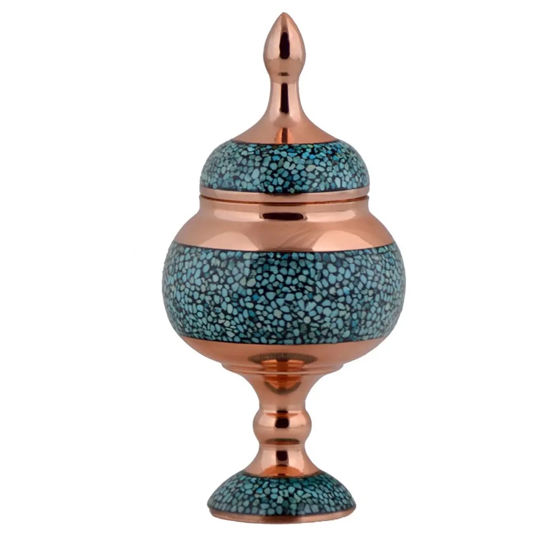 Shimmer Model Turquoise Inlaying Candy Dish