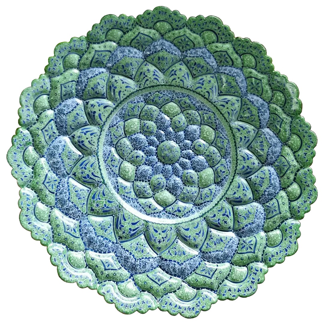 Emerald Model Enamel Plate